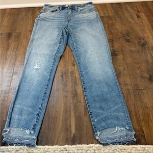 Jcrew straight relaxed jeans light denim size 25
